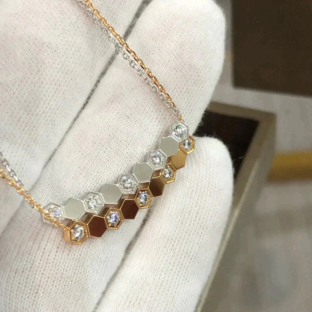 [CharmAmor]BEE LOVE NECKLACE DIAMOND