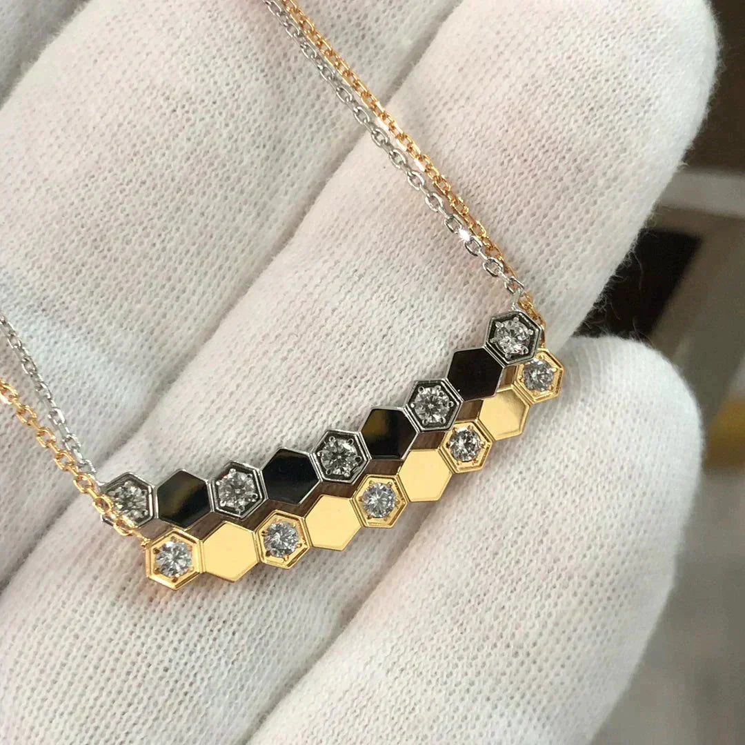 [CharmAmor]BEE LOVE NECKLACE DIAMOND