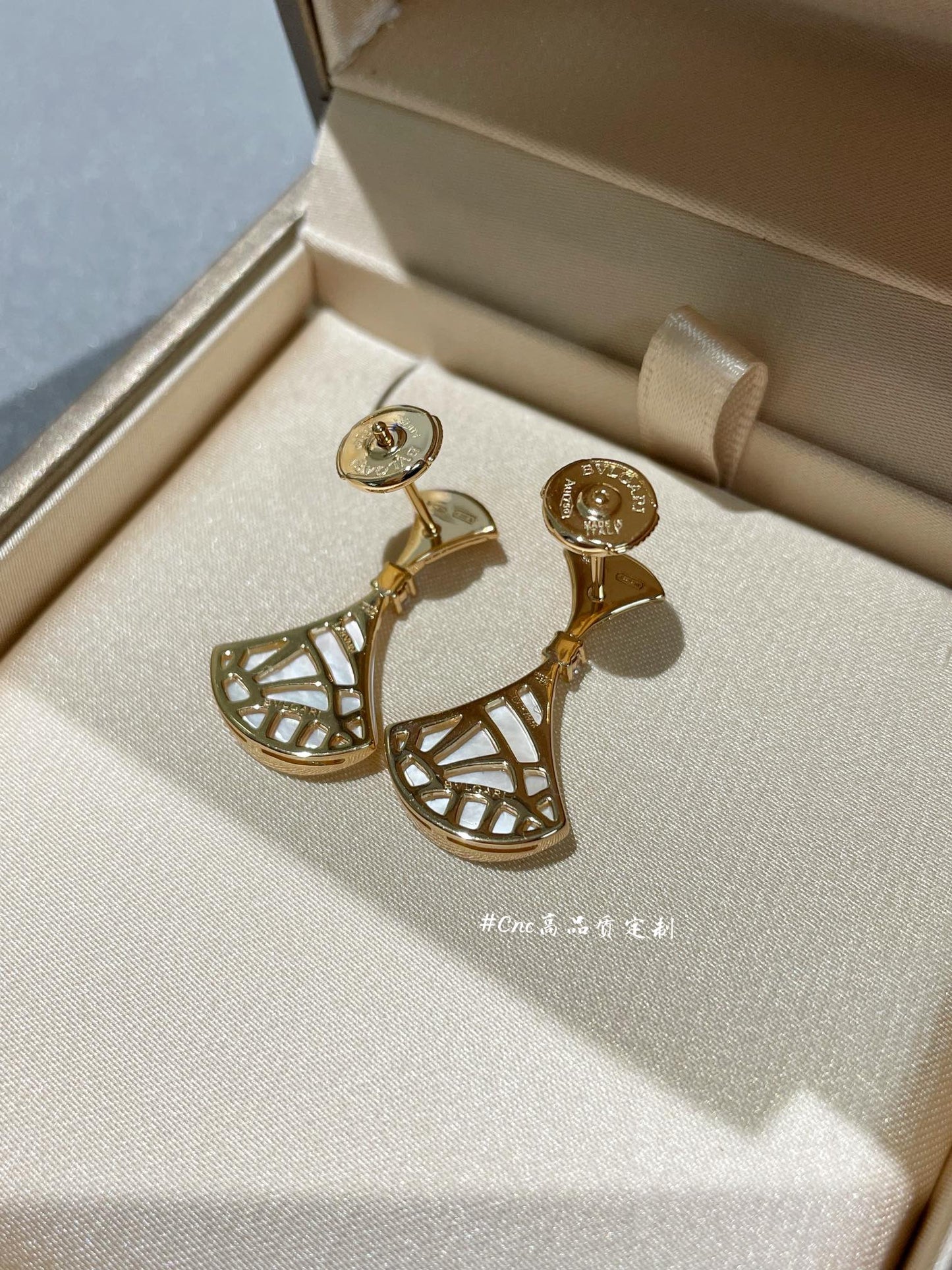 [CharmAmor]DREAM MOP 1 DIAMOND EARRINGS