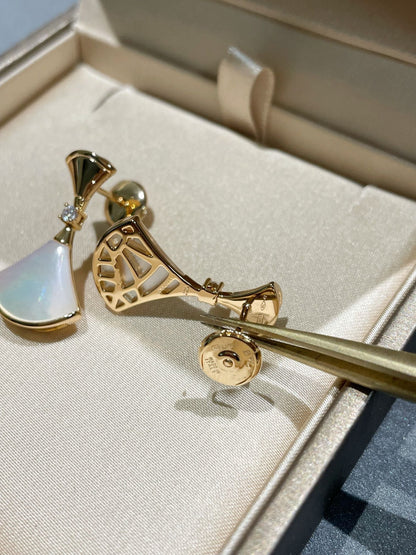 [CharmAmor]DREAM MOP 1 DIAMOND EARRINGS