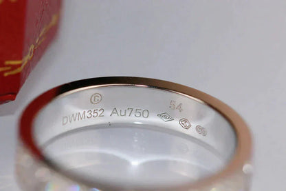 [CharmAmor]LOVE RING 3.6MM DIAMOND PAVED