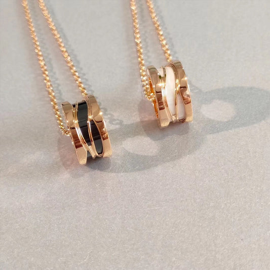 [CharmAmor]ZERO 1 NECKLACE PINK GOLD