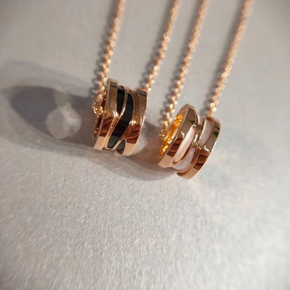 [CharmAmor]ZERO 1 NECKLACE PINK GOLD