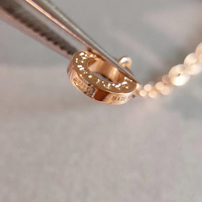 [CharmAmor]ZERO 1 NECKLACE PINK GOLD