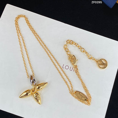 [CharmAmor]LOUISETTE PEDANT GOLD NECKLACE