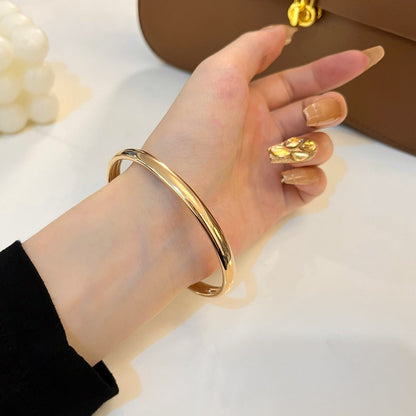 [CharmAmor]PANTHERE GOLD DIAMOND OPEN BRACELET