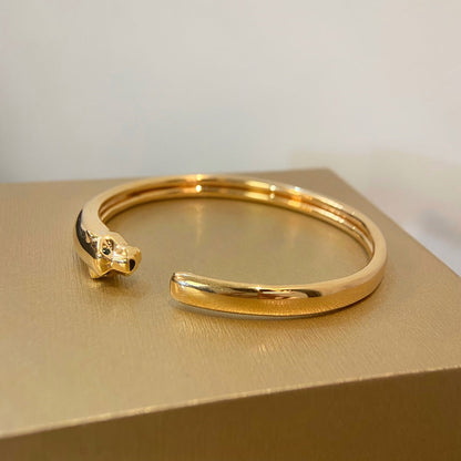 [CharmAmor]PANTHERE GOLD OPEN BRACELET
