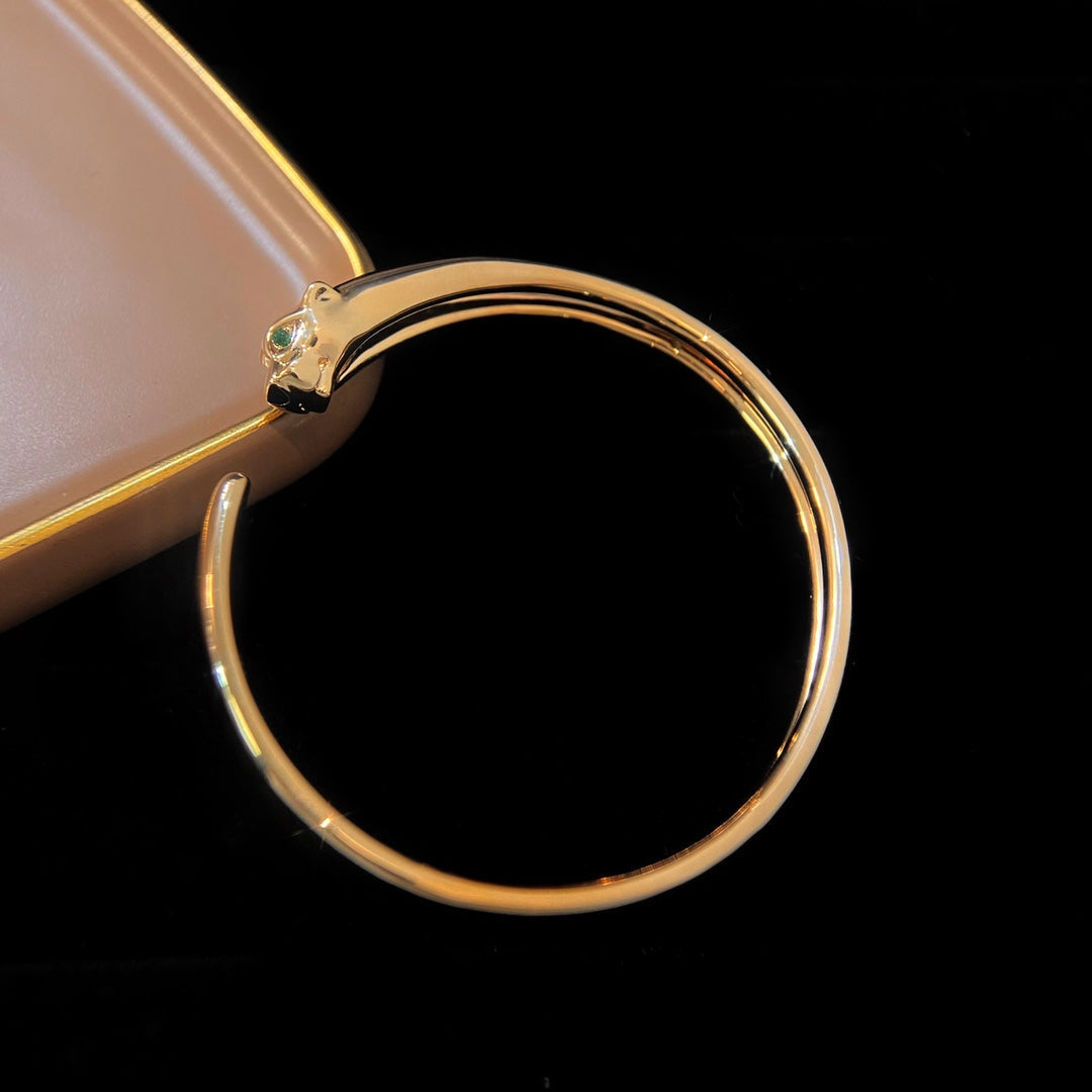 [CharmAmor]PANTHERE GOLD OPEN BRACELET