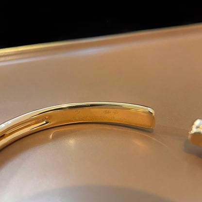 [CharmAmor]PANTHERE GOLD OPEN BRACELET