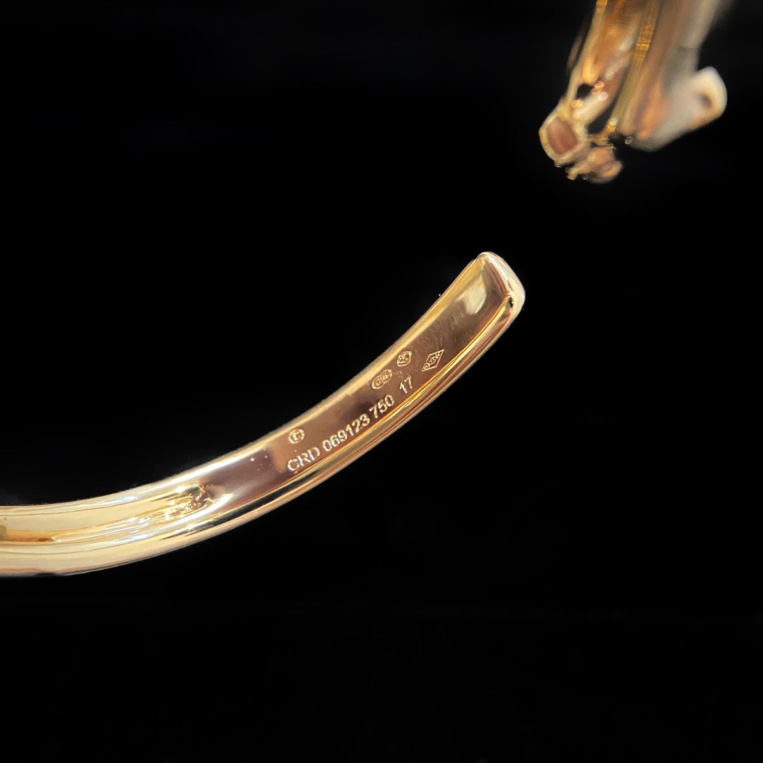 [CharmAmor]PANTHERE GOLD OPEN BRACELET