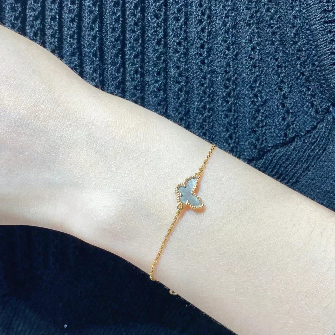 [CharmAmor]BUTTERFLY DARK MOP BUTTERFLY BRACELET