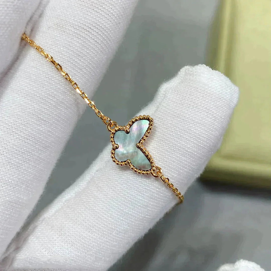 [CharmAmor]BUTTERFLY DARK MOP BUTTERFLY BRACELET