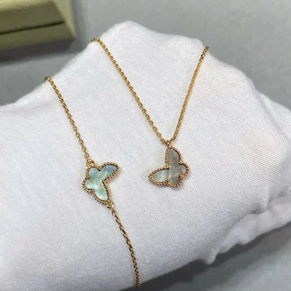 [CharmAmor]BUTTERFLY DARK MOP BUTTERFLY BRACELET