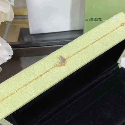 [CharmAmor]BUTTERFLY DARK MOP BUTTERFLY BRACELET