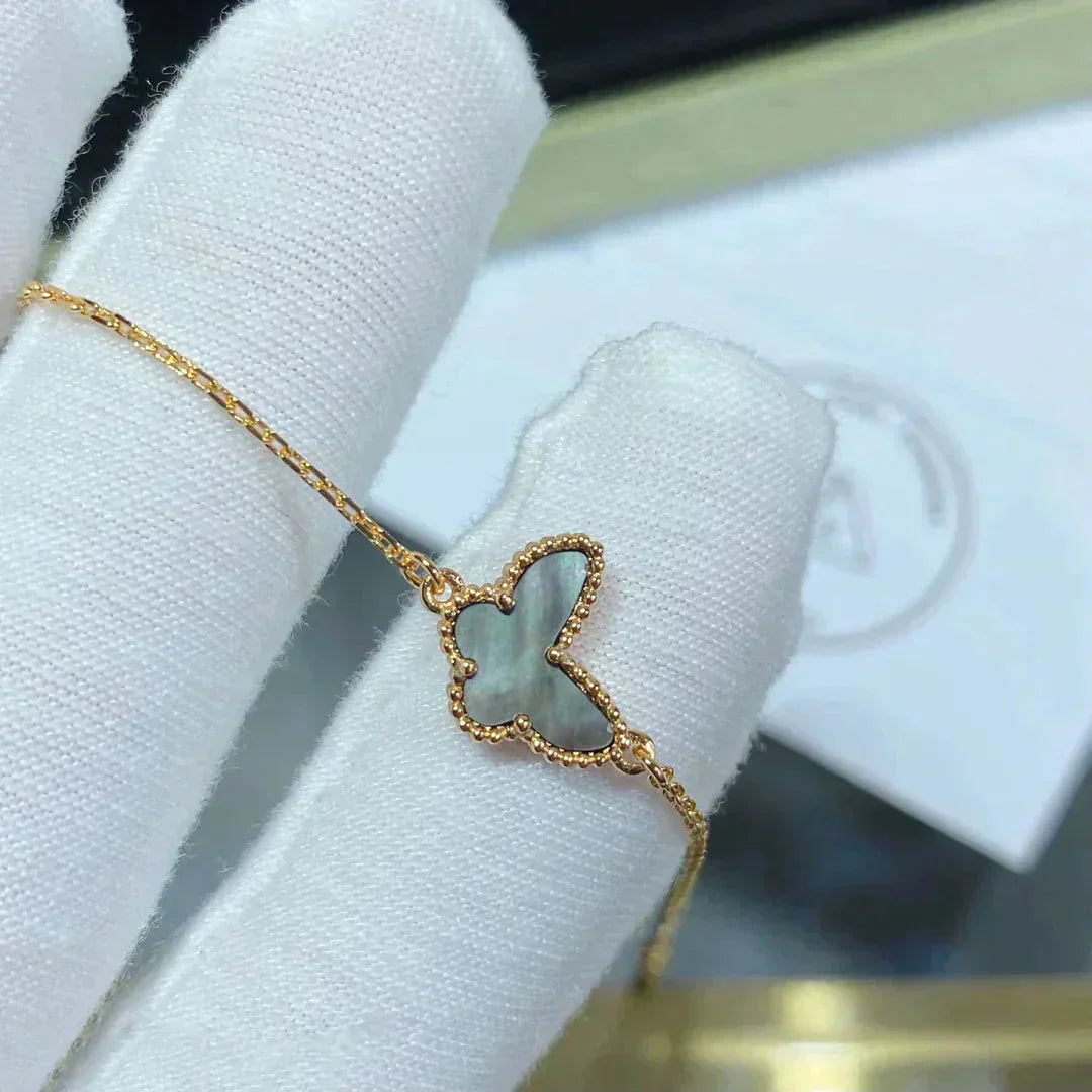 [CharmAmor]BUTTERFLY DARK MOP BUTTERFLY BRACELET
