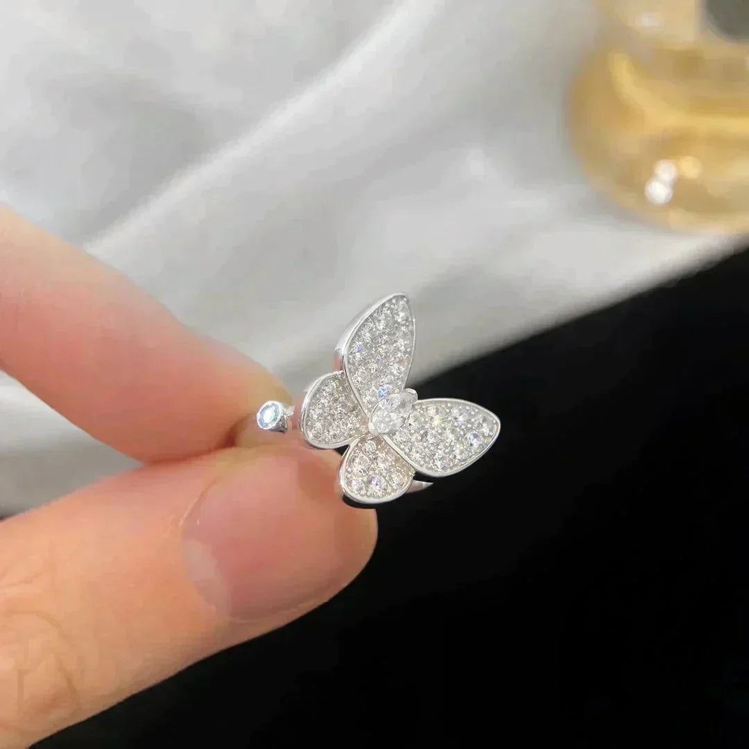 [CharmAmor]BUTTERFLY DIAMOND RING