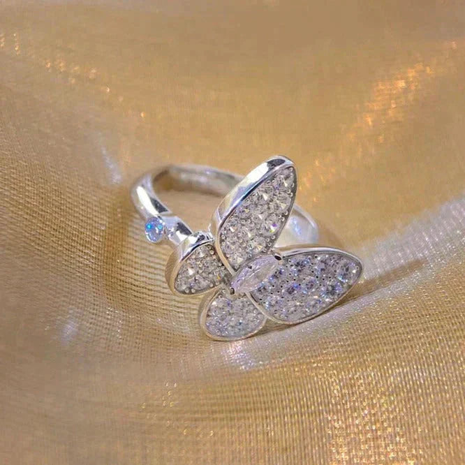 [CharmAmor]BUTTERFLY DIAMOND RING