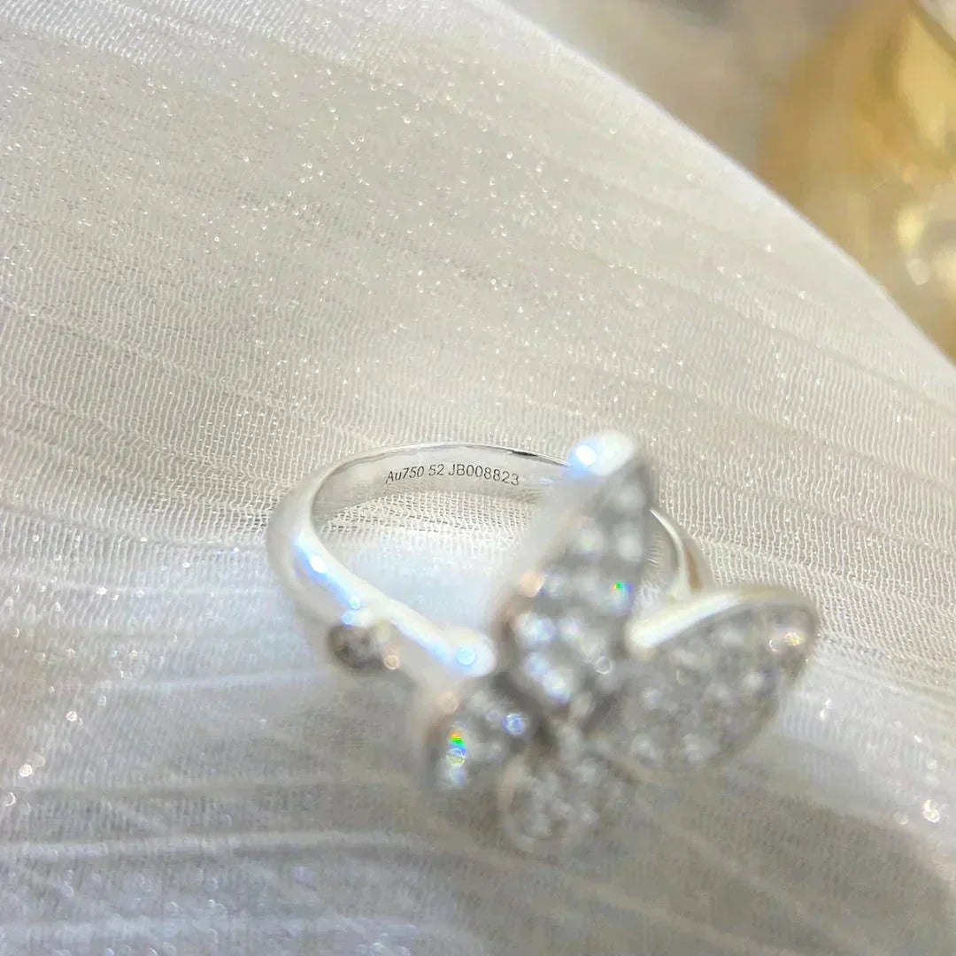 [CharmAmor]BUTTERFLY DIAMOND RING