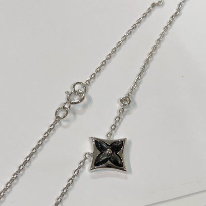 [CharmAmor]STAR BLACK MOP NECKLACE