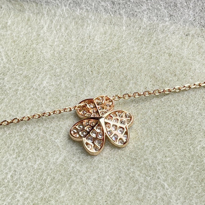 [CharmAmor]FLOWER DIAMOND NECKLACE
