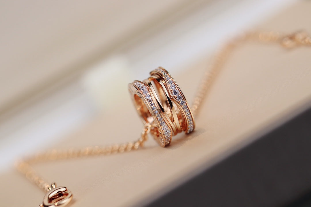 [CharmAmor]ZERO 1 PINK GOLD NECKLACE