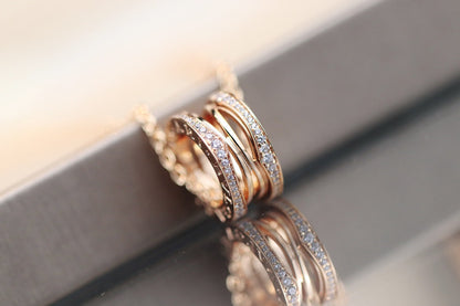 [CharmAmor]ZERO 1 PINK GOLD NECKLACE