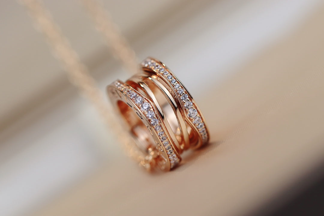 [CharmAmor]ZERO 1 PINK GOLD NECKLACE
