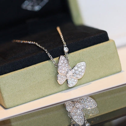 [CharmAmor]BUTTERFLY DIAMOND NECKLACE