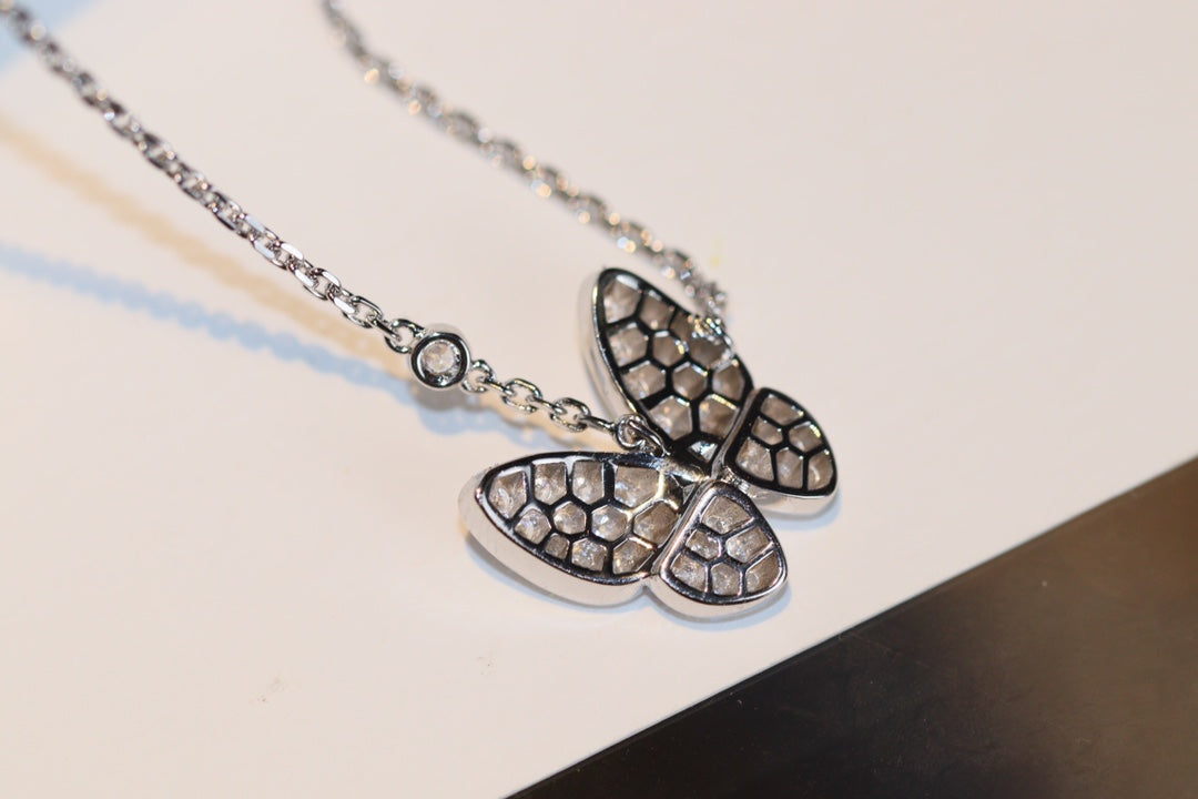[CharmAmor]BUTTERFLY DIAMOND NECKLACE