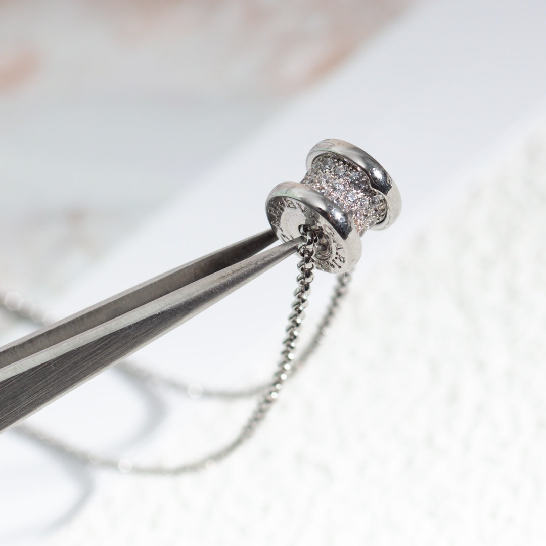 [CharmAmor]ZERO 1 SILVER DIAMOND NECKLACE