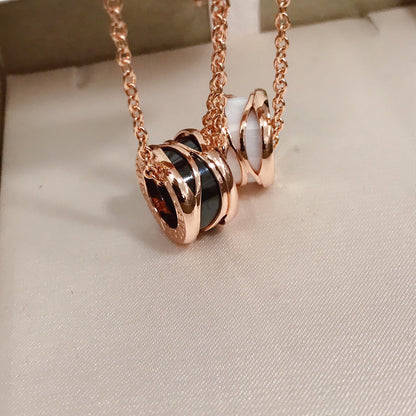 [CharmAmor]ZERO 1 FOUR BAND PINK GOLD CERAMIC