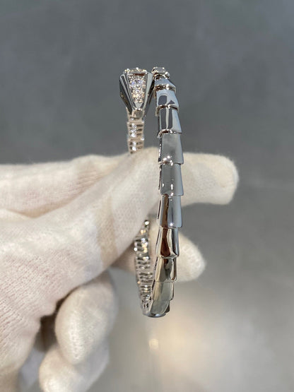 [CharmAmor]SERPENTI BRACELET DIAMONDS SILVER