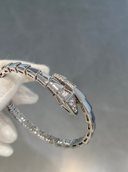 [CharmAmor]SERPENTI BRACELET DIAMONDS SILVER