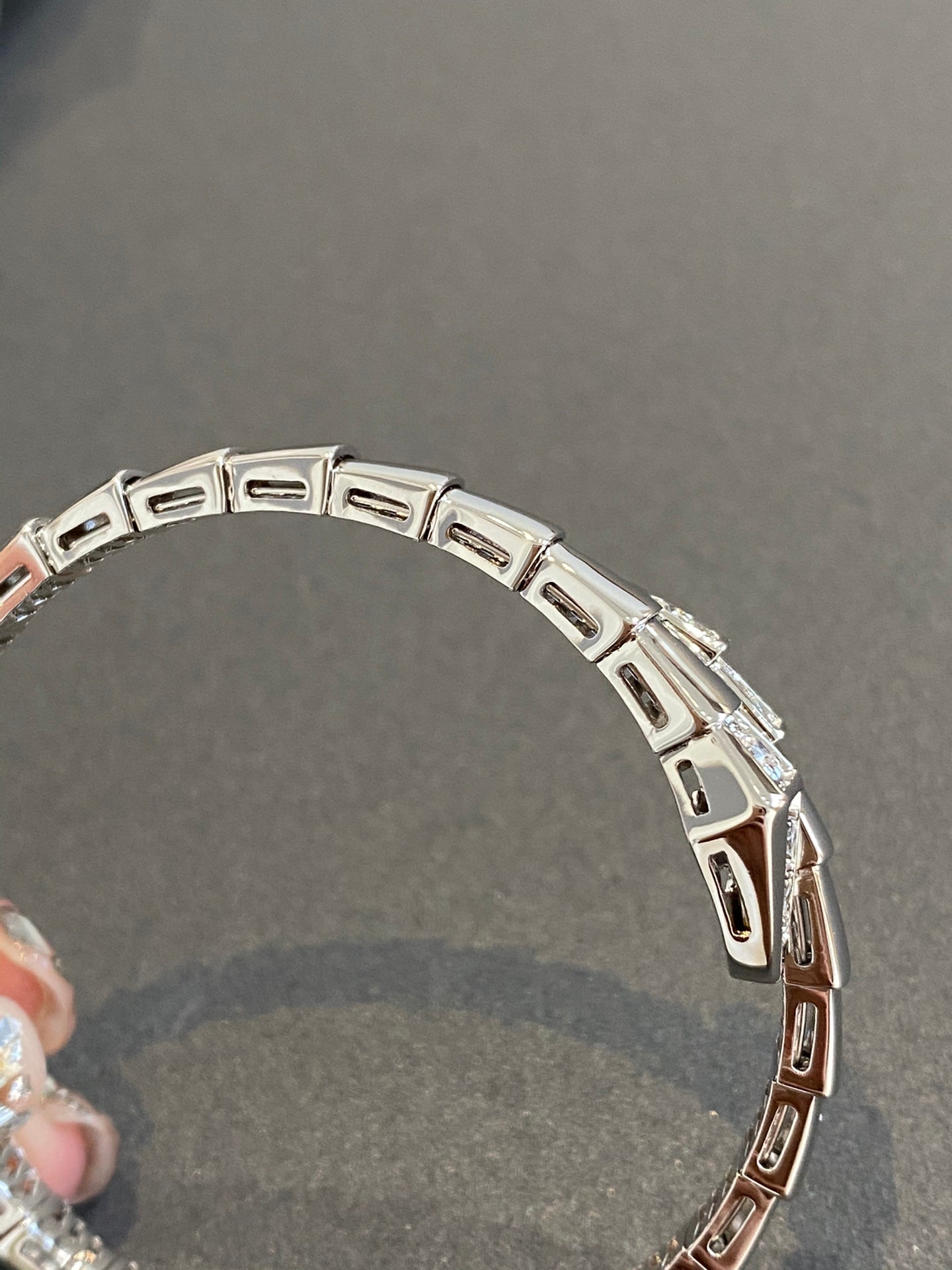 [CharmAmor]SERPENTI BRACELET DIAMONDS SILVER
