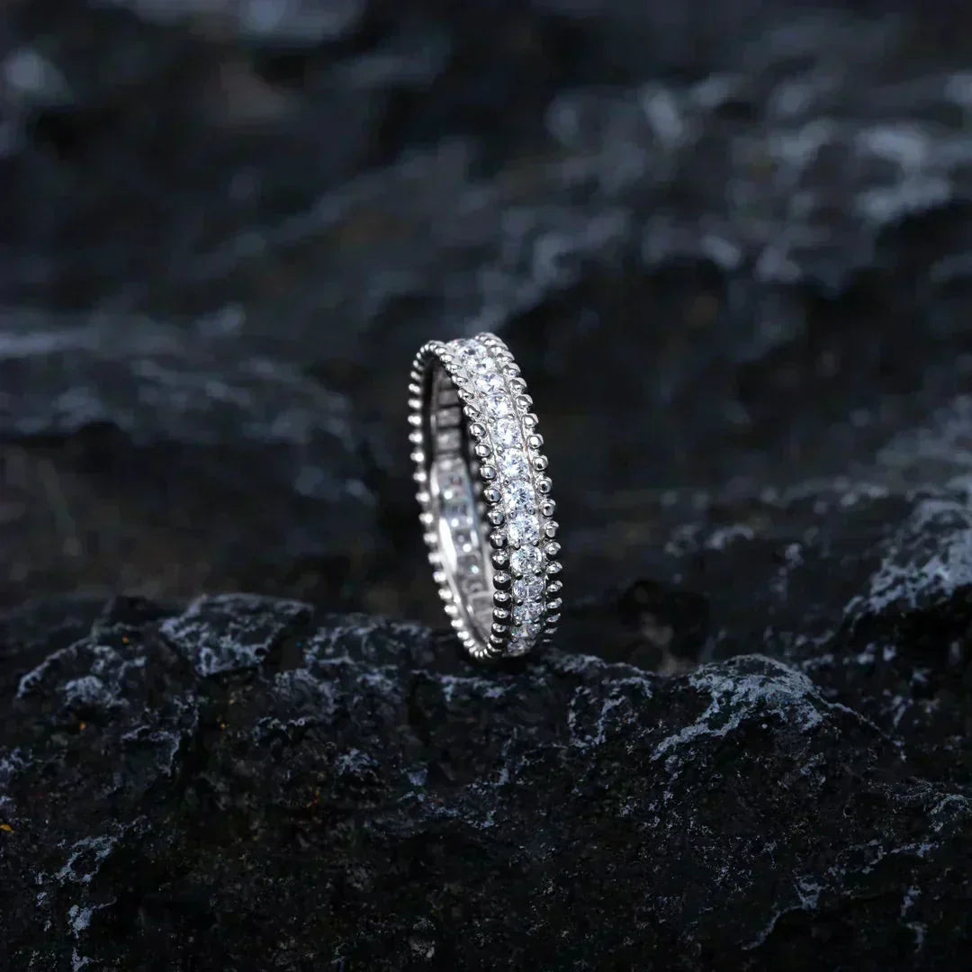 [CharmAmor]PERLEE DIAMOND SILVER RING