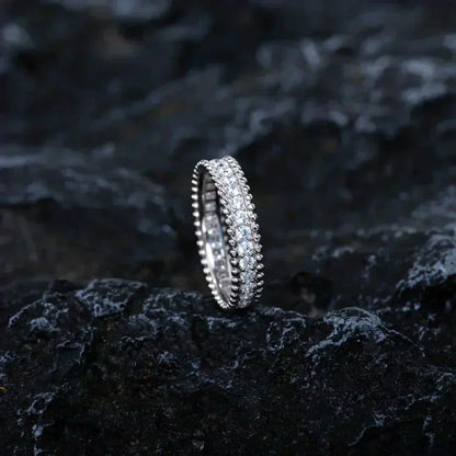 [CharmAmor]PERLEE DIAMOND SILVER RING