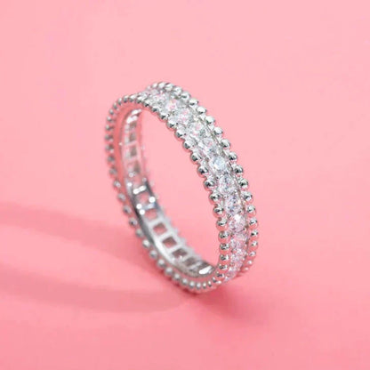 [CharmAmor]PERLEE DIAMOND SILVER RING