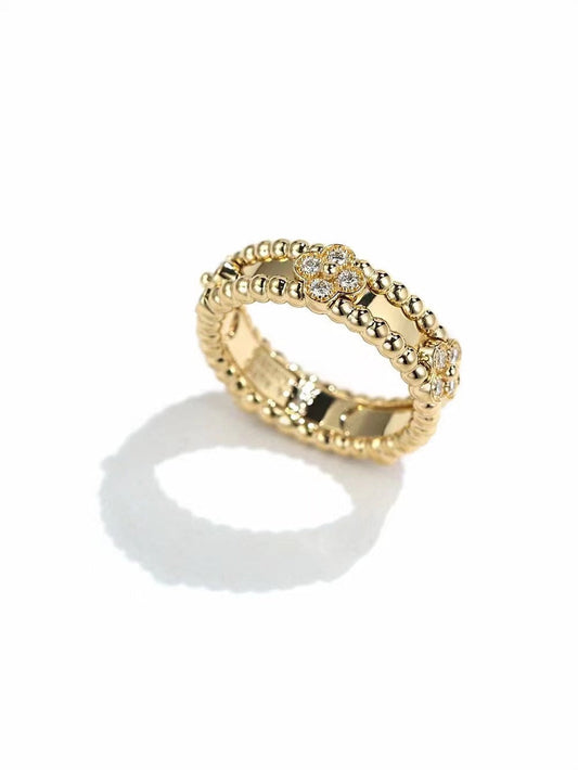 [CharmAmor]PERLEE GOLD DIAMOND RING