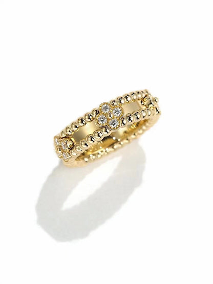 [CharmAmor]PERLEE GOLD DIAMOND RING