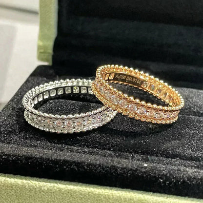 [CharmAmor]PERLEE DIAMOND ROSE GOLD RING