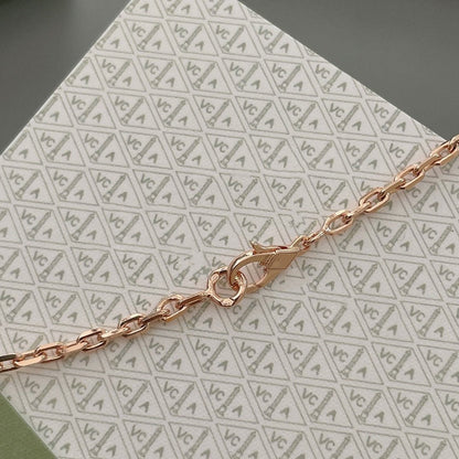 [CharmAmor]LUCKY SPRING 15 MOTIFS ROSE GOLD NECKLACE