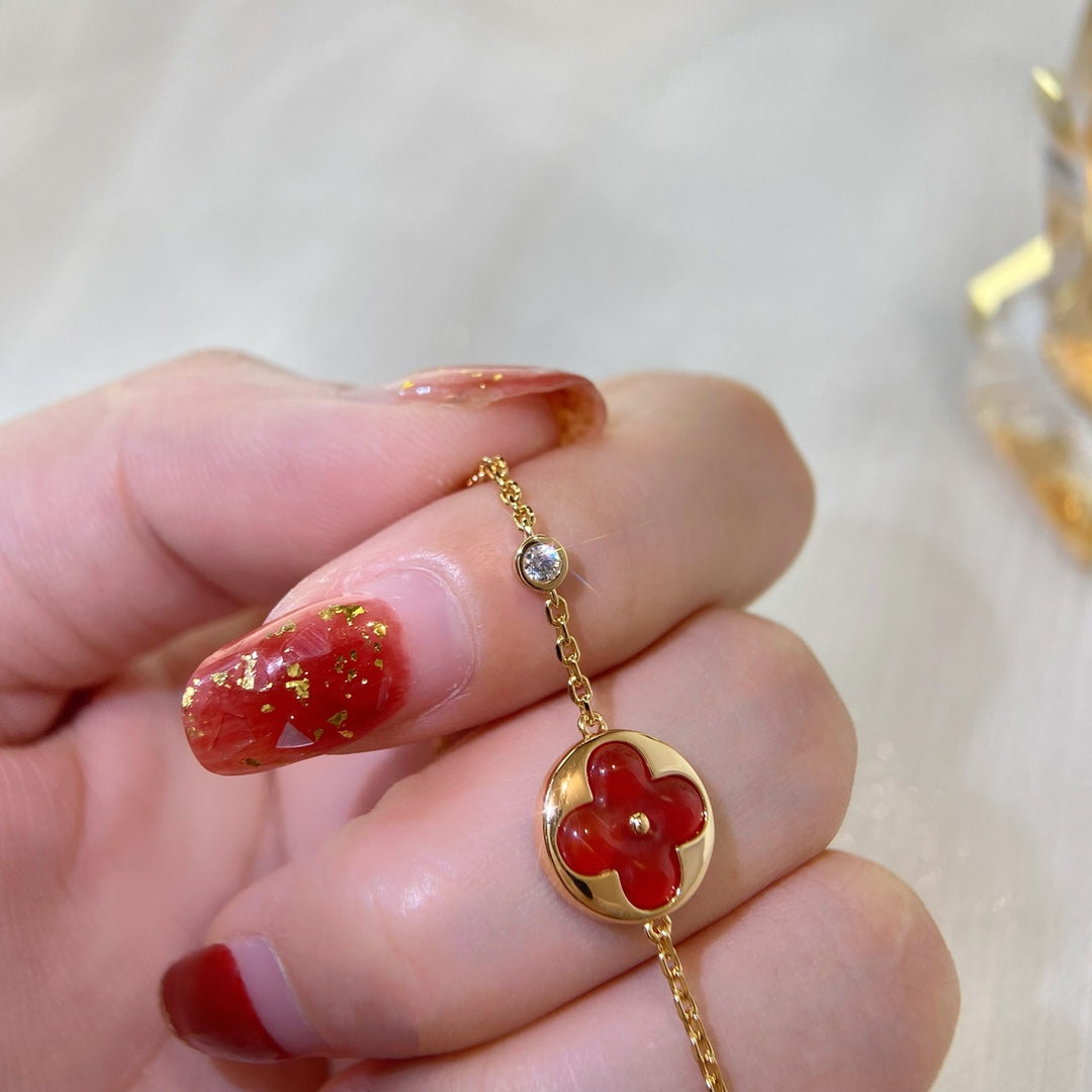 [CharmAmor]SUN PEDANT CARNELIAN BRACELET