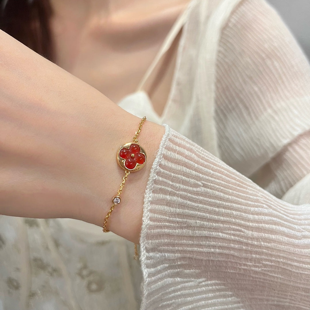 [CharmAmor]SUN PEDANT CARNELIAN BRACELET