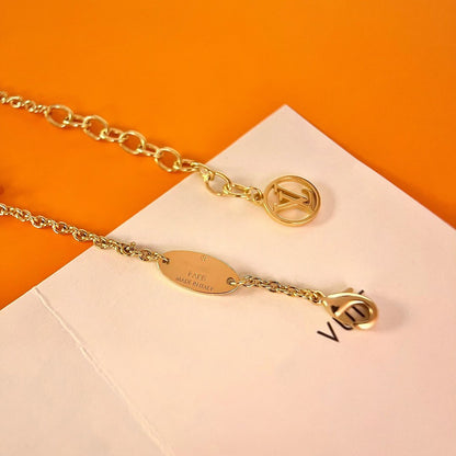 [CharmAmor]LOGO STAR MOTIF GOLD BRACELET