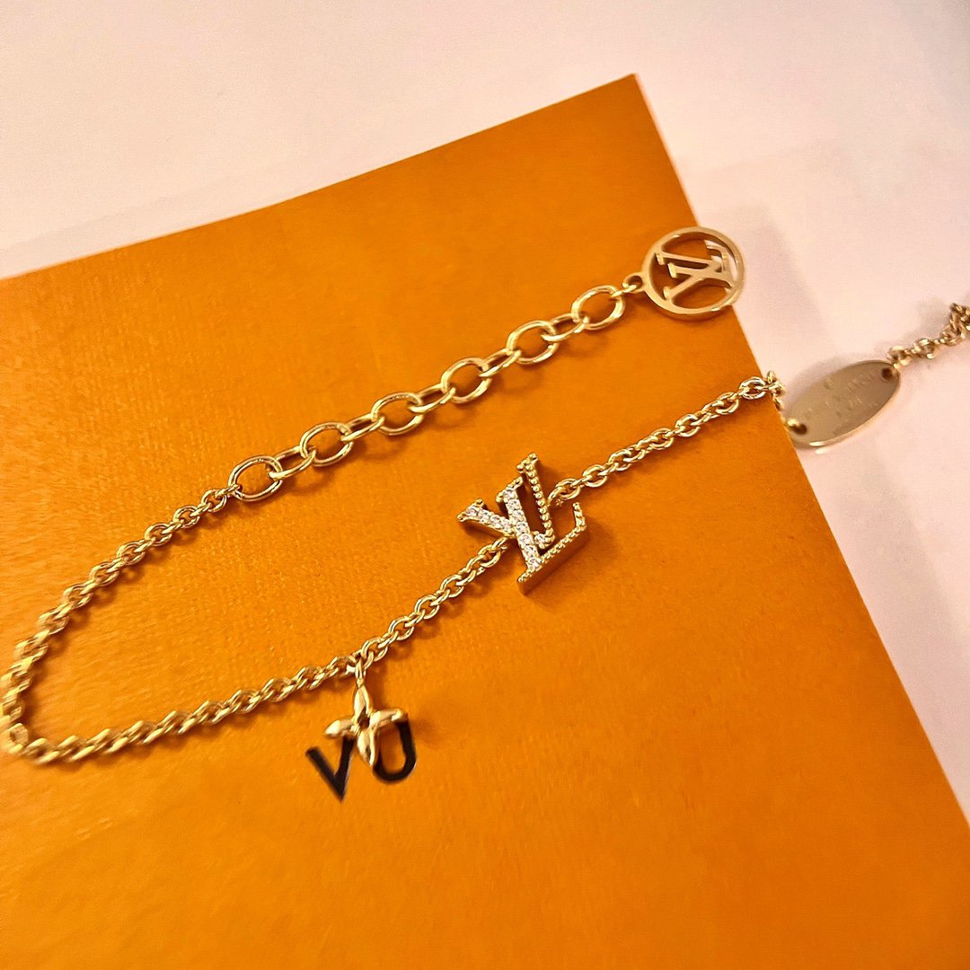 [CharmAmor]LOGO STAR MOTIF GOLD BRACELET