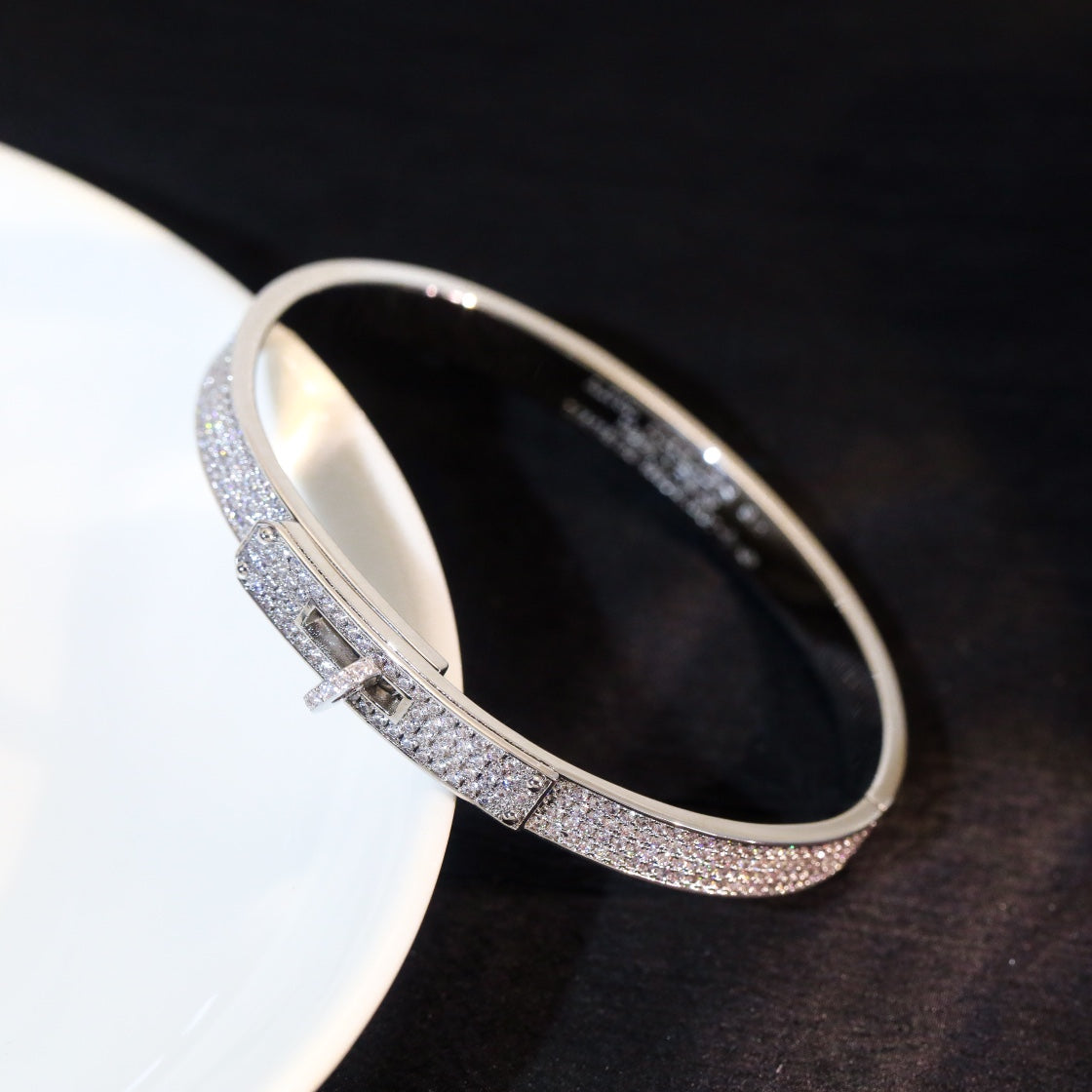 [CharmAmor]KELLY BRACELET DIAMOND PAVED