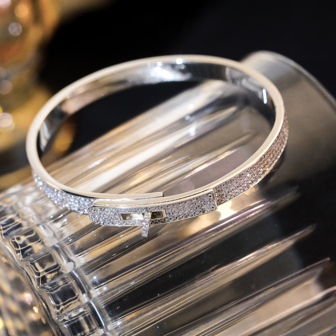 [CharmAmor]KELLY BRACELET DIAMOND PAVED