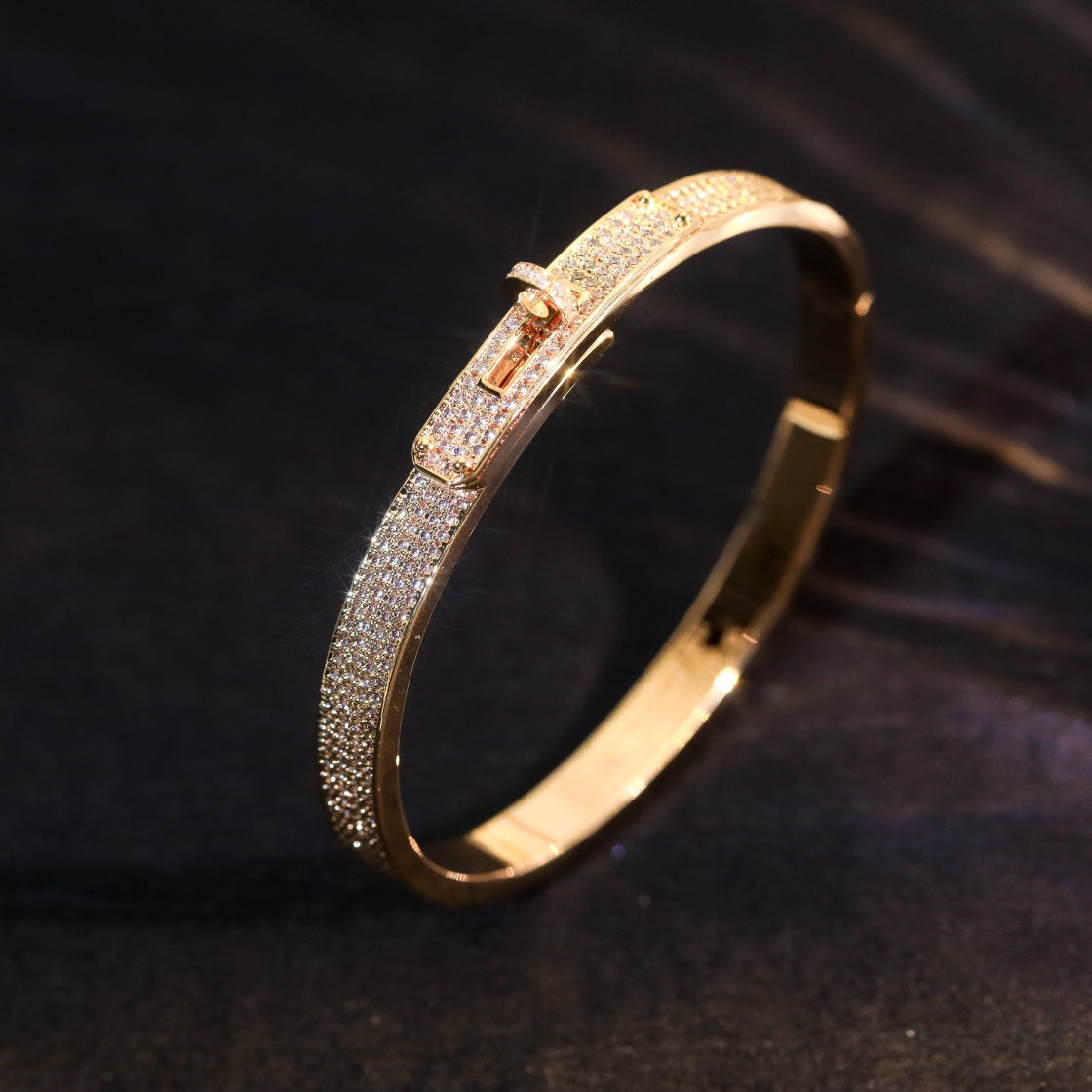 [CharmAmor]KELLY BRACELET DIAMOND PAVED
