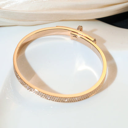 [CharmAmor]KELLY BRACELET DIAMOND PAVED