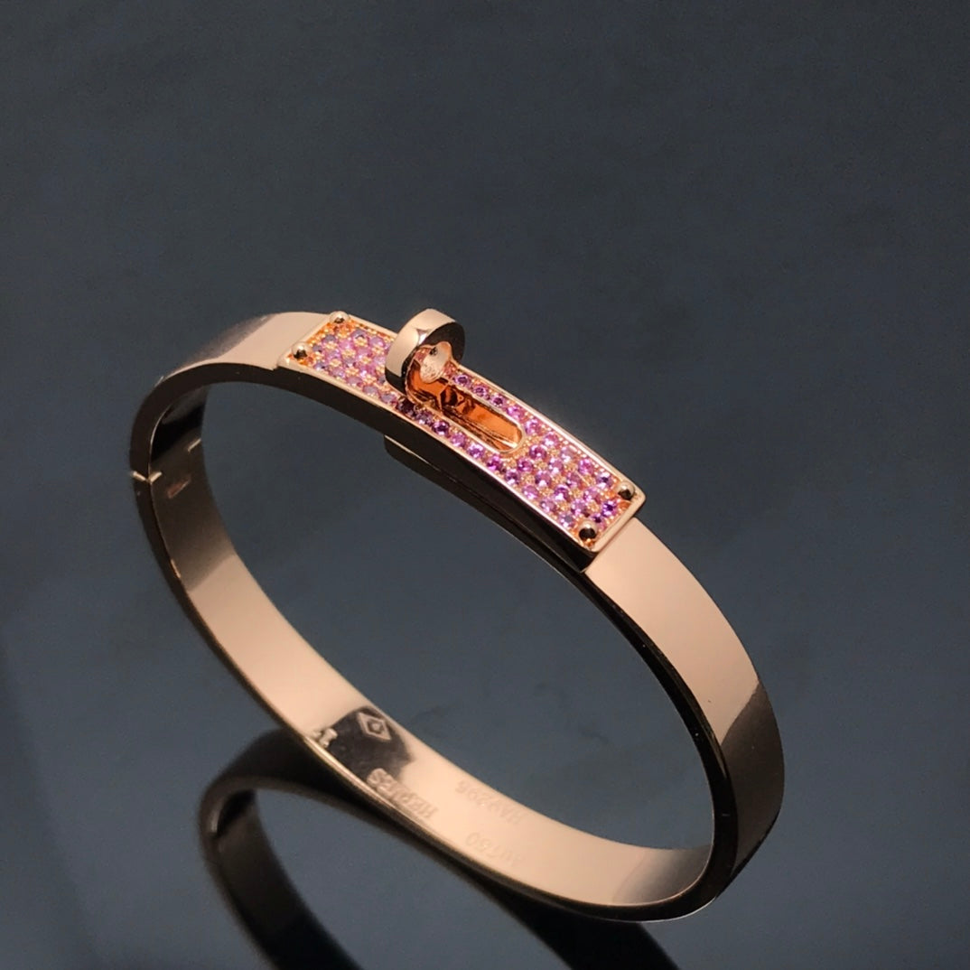 [CharmAmor]KELLY BRACELET PINK DIAMOND